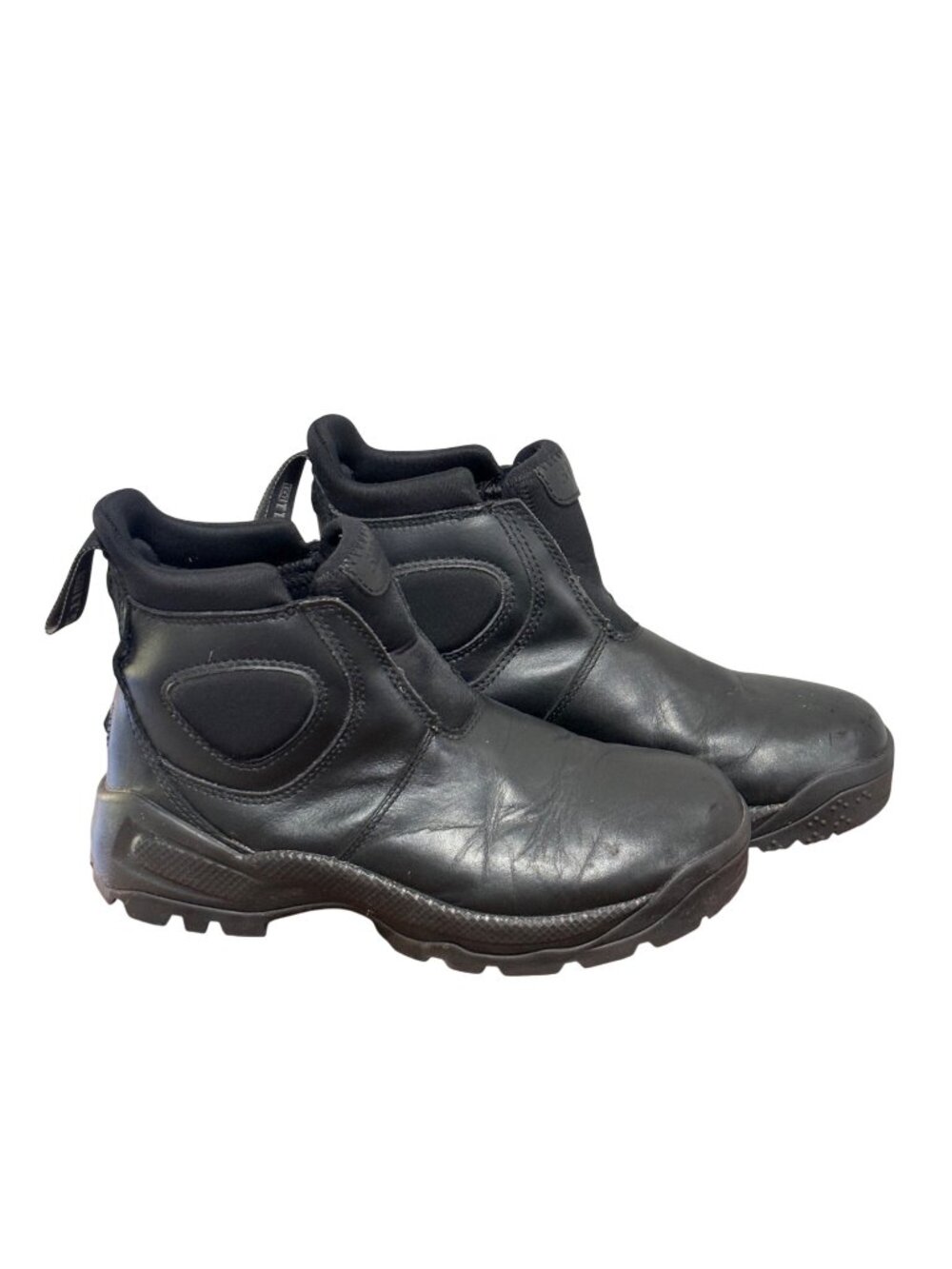 5.11 Tactical CST 2.0 Leather Slip-On Boots Black Sz 7.5 Mens Non-Slip